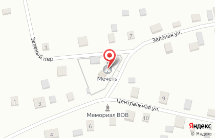 Местная Мусульманская Религиозная Организация на Центральной улице на карте