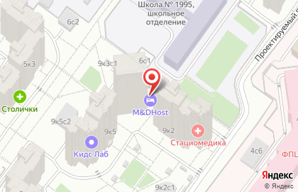Хостел M&DHost на карте
