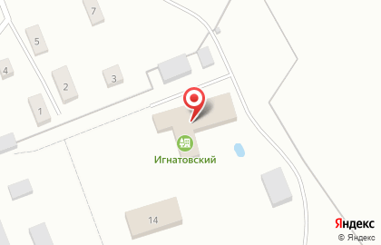 Детский санаторно-оздоровительный лагерь Игнатовский на карте