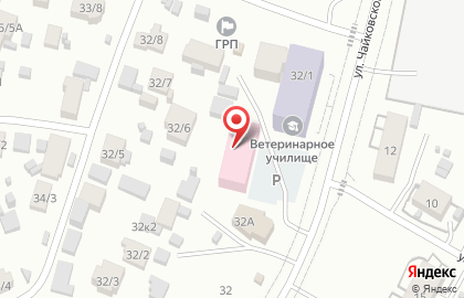 Айболит на улице Чайковского на карте