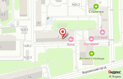 Продуктовый магазин Легионторг на карте