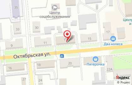 Магазин №38 на Октябрьской улице на карте