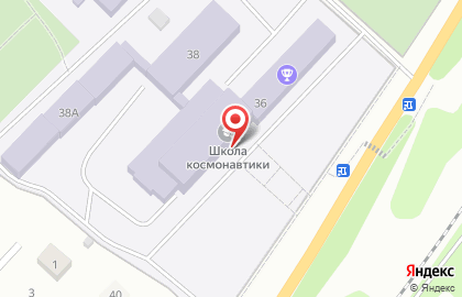 Школа космонавтики на карте