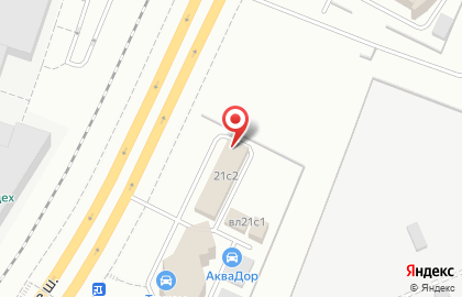 Торгово-офисный комплекс АкваДор на Волковском шоссе на карте