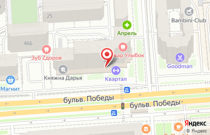 Торговый дом ХОЗЯИН в Коминтерновском районе на карте