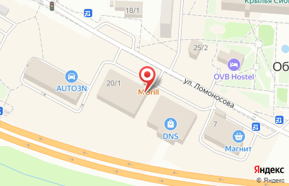 Магазин бытовой техники СибЭликон на улице Ломоносова на карте