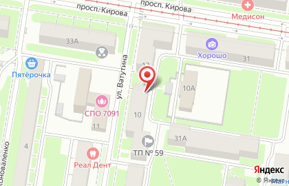 Нотариус Жидкова М.В. на карте