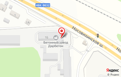 Бетонный завод Эргобетон на карте