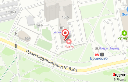 Магазин суши Суши wok на улице Борисовские Пруды на карте