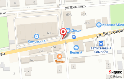 Цветочный магазин в Туле на карте