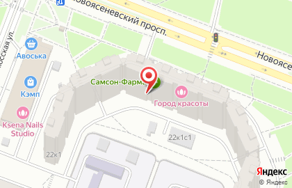 Автошкола HiDrive на Новоясеневском проспекте на карте