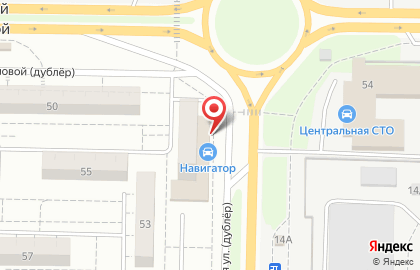 Ажур на Ярославской улице на карте