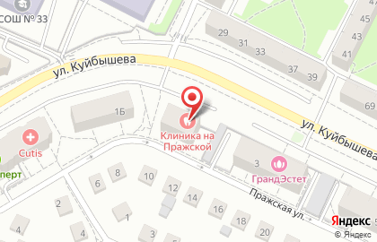 Страховая компания Росгосстрах в Ленинградском районе на карте