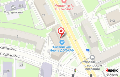 Школа плавания I love Swimming на карте