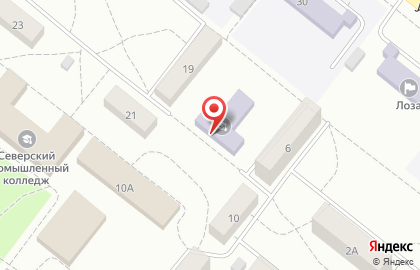 Филиал НИЯУ МИФИ Северский технологический институт на улице Строителей на карте