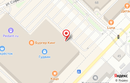 Кофейня-кондитерская ТорТшер на улице Максима Горького на карте