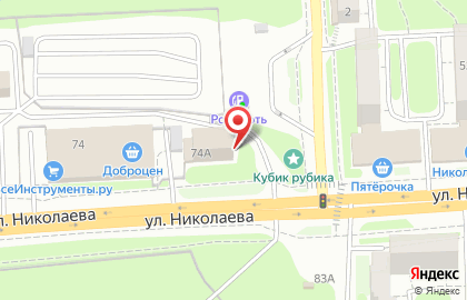 Агентство недвижимости Оптимист на улице Николаева на карте