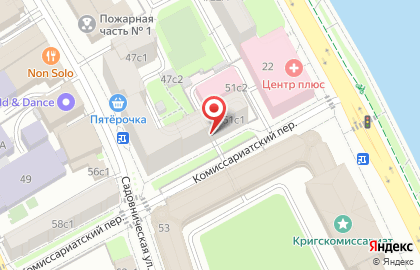 ОДС Жилищник района Замоскворечье на Садовнической улице на карте