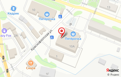 Кафе Корица в Санкт-Петербурге на карте