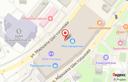 Магазин Juvilux в Москворечье-Сабурово на карте