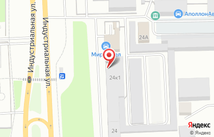 Магазин автозапчастей АтлантАвтоДеталь на карте