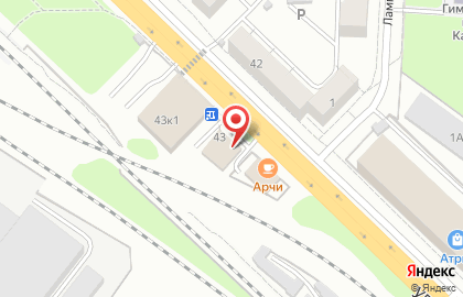 Автоцентр Express-Шина в Ленинском районе на карте