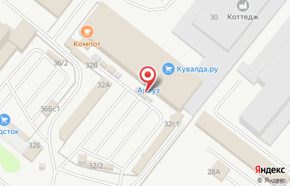 Торгово-сервисная компания А-мастерсервис в Автозаводском районе на карте