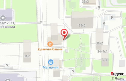 Магазин овощей и фруктов в Москве на карте