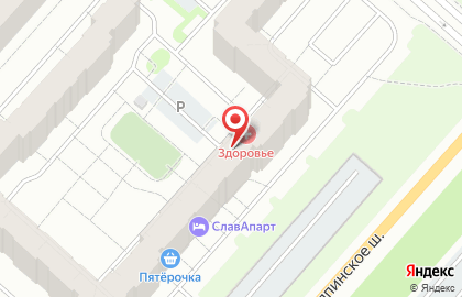 Автошкола АвтоСити на Колпинском шоссе на карте