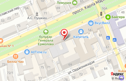 ПОЗИТИВ, туристическая фирма на карте