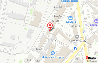 Компания Эрмитаж на улице Маяковского на карте