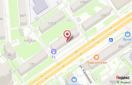 Отдел социальной поддержки населения Администрации Центрального округа по Железнодорожному, Заельцовскому и Центральному районам на карте
