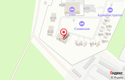 Гостиничный комплекс Словения на карте