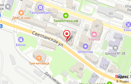 Медицинский центр Асклепий во Владивостоке на карте