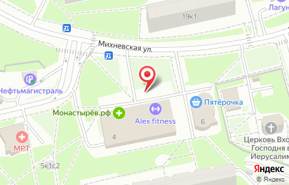 ЗАО Банкомат, Банк ВТБ 24 на Михневской улице на карте