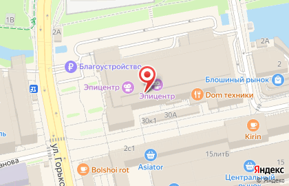 Салон бижутерии Etalon Jenavi на улице Профессора Баранова на карте