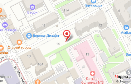 Юридическая компания Аспект на Петропавловской улице на карте