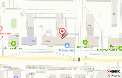 Магазин Империя сумок в Тольятти на карте