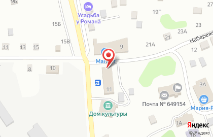 Продуктовый магазин на Бийской улице на карте