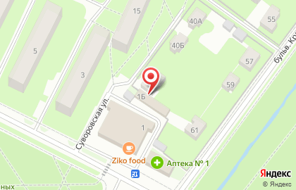 Букмекерская контора БалтБет в Центральном районе на карте