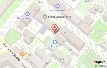 Немецкая Школа в Санкт-петербурге на карте