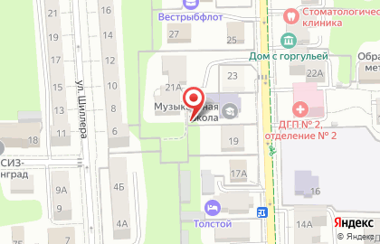 Аквалогия на карте