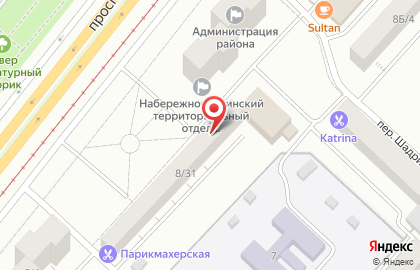 Автоградбанк в Набережных Челнах на карте