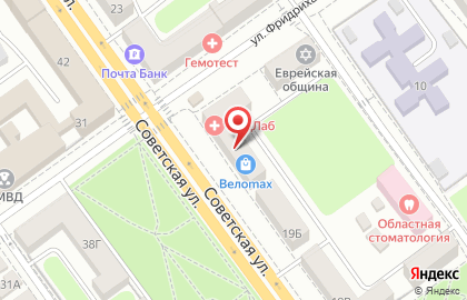 Мебельный салон Galleria design на Советской улице на карте