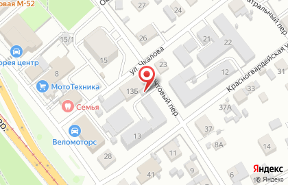Оптово-розничный центр воздушных шаров Мир шаров в Почтовом переулке на карте