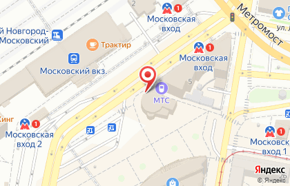 Указатель системы городского ориентирования №5835 по ул.Революции площадь, д.5а р на карте