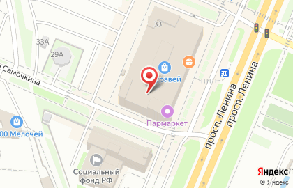 Ювелирный магазин Злато на проспекте Ленина на карте