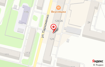 Магазин хозяйственных товаров Лидер на улице Пархоменко на карте