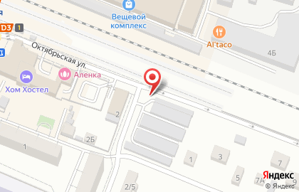 Автостоянка Лекон на карте