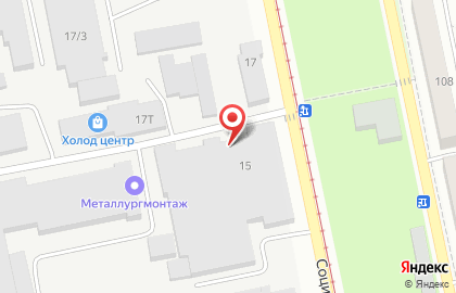 Мебельная компания Артель на Социалистической улице на карте